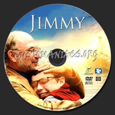Jimmy (2013) dvd label