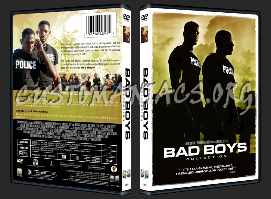 Bad Boys Collection dvd cover