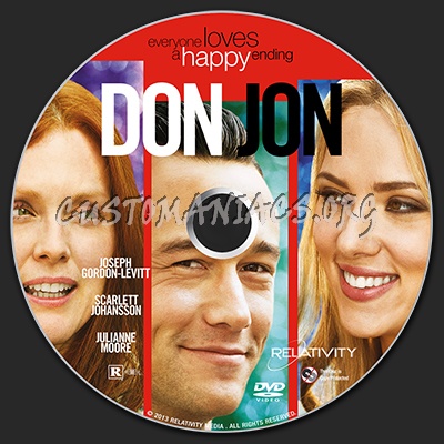 Don Jon dvd label