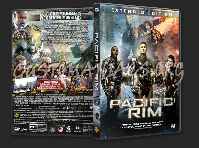 Pacific Rim (2013) dvd cover