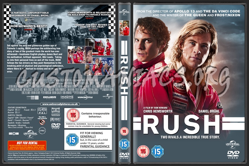 Rush dvd cover