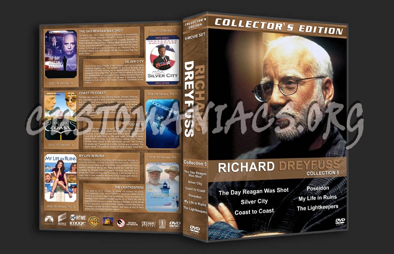 Richard Dreyfuss Collection 5 dvd cover