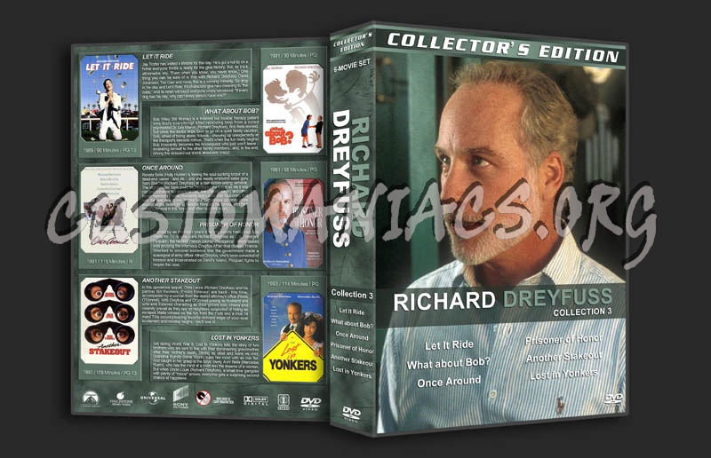 Richard Dreyfuss Collection 3 dvd cover