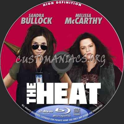The Heat blu-ray label