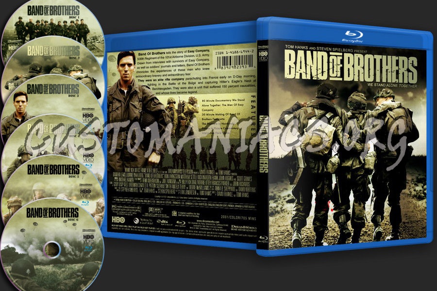 Band Of Brothers blu-ray cover