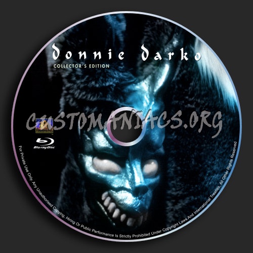 Donnie Darko blu-ray label