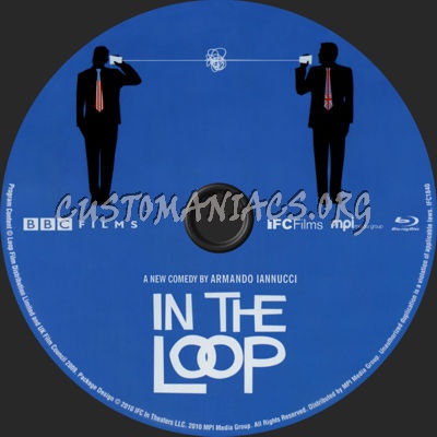 In the Loop blu-ray label