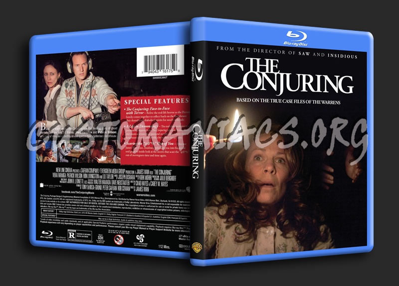 The Conjuring blu-ray cover