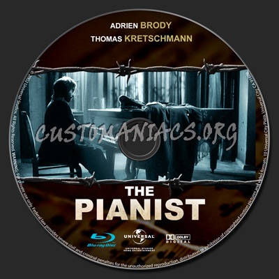 The Pianist blu-ray label