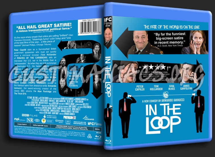 In the Loop blu-ray cover