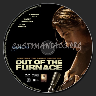 Out of the Furnace dvd label