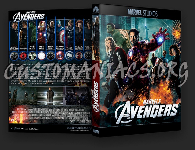 Avengers - Marvel collection dvd cover