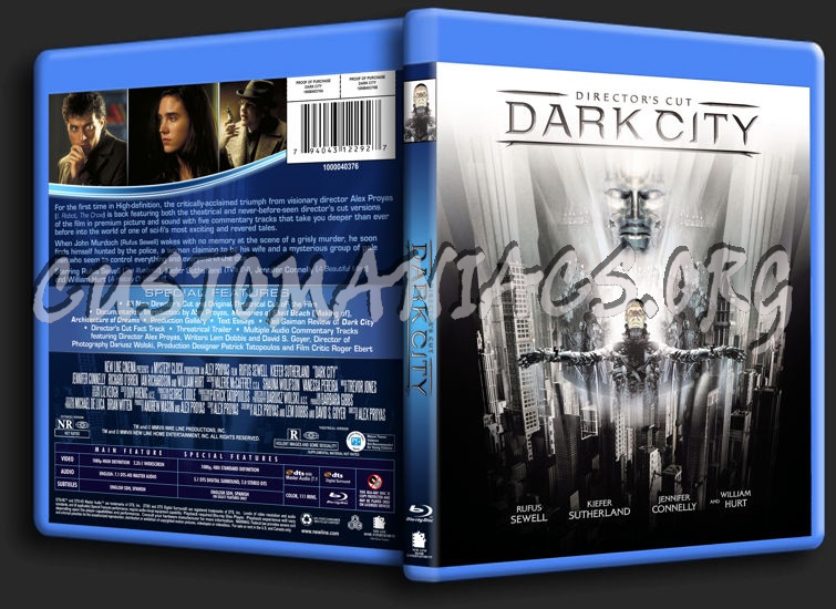 Dark City blu-ray cover