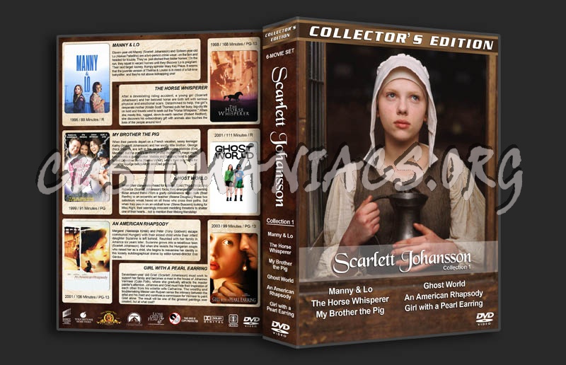Scarlett Johansson Collection 1 dvd cover