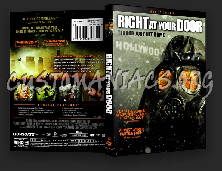 Right at Your Door dvd cover