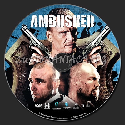 Ambushed (2013) dvd label