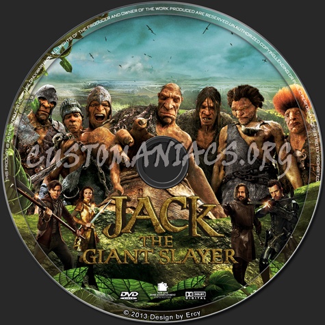 Jack the Giant Slayer dvd label