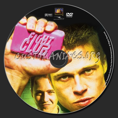 Fight Club dvd label