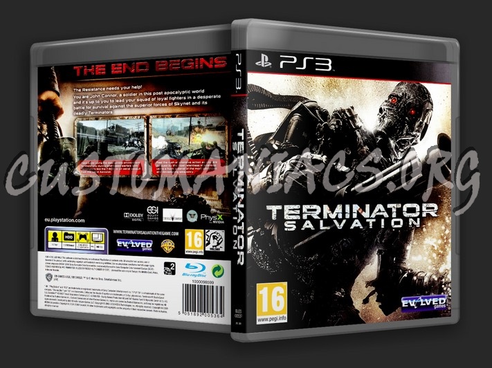 Terminator Salvation dvd cover