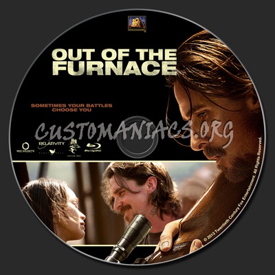 Out Of The Furnace blu-ray label
