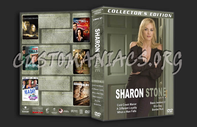 Sharon Stone - Collection 4 dvd cover