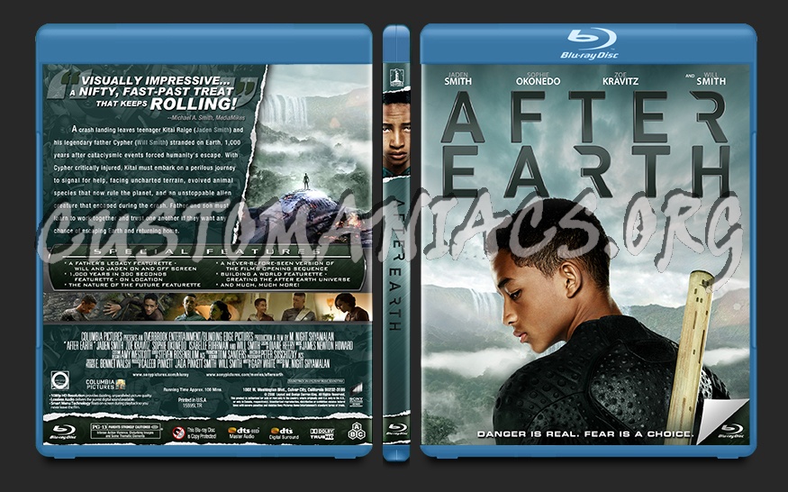 After Earth blu-ray cover