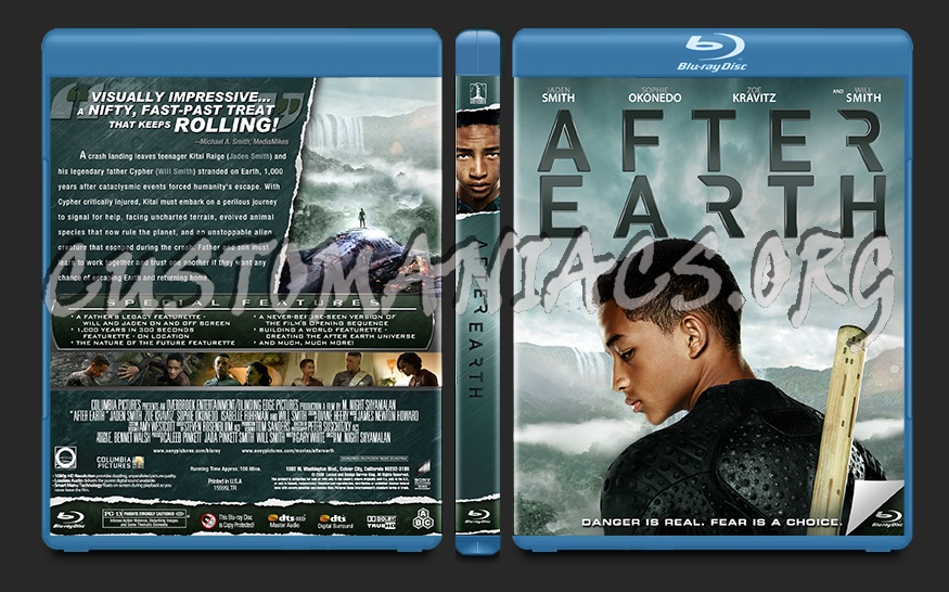 After Earth blu-ray cover