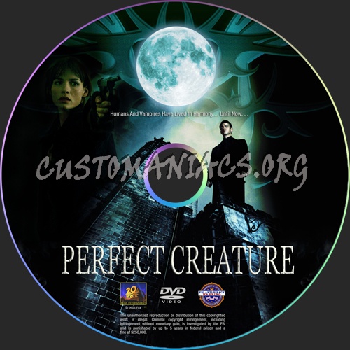 Perfect Creature dvd label