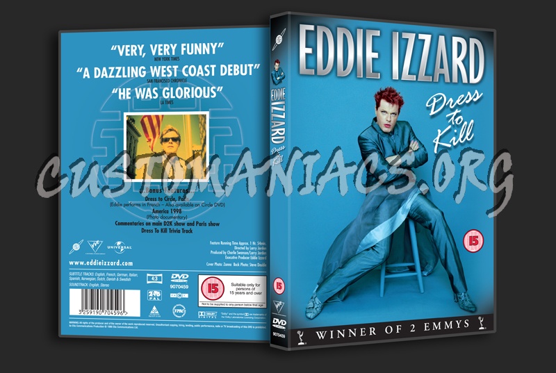 Eddie Izzard Dress to Kill dvd cover
