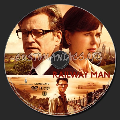 The Railway Man dvd label