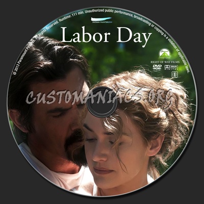 Labor Day dvd label