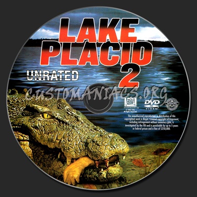 Lake Placid 2 dvd label