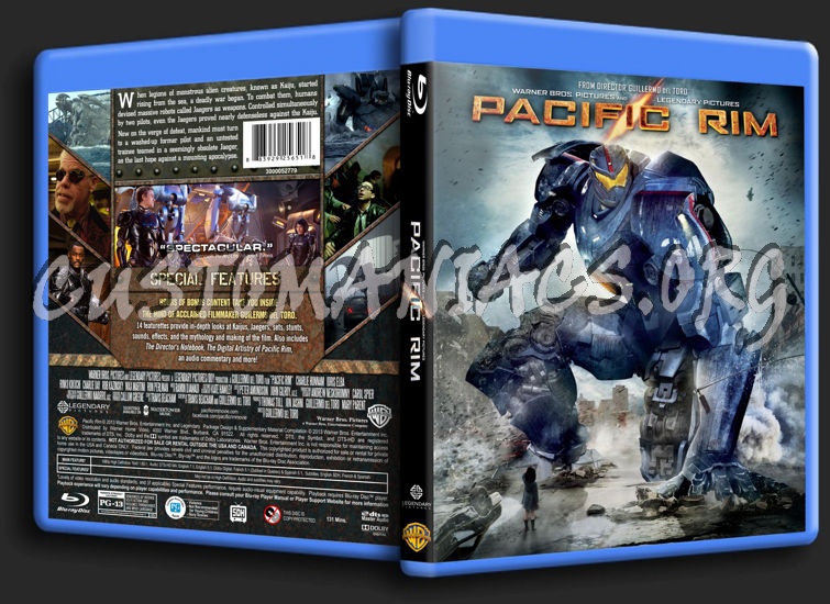 Pacific Rim blu-ray cover