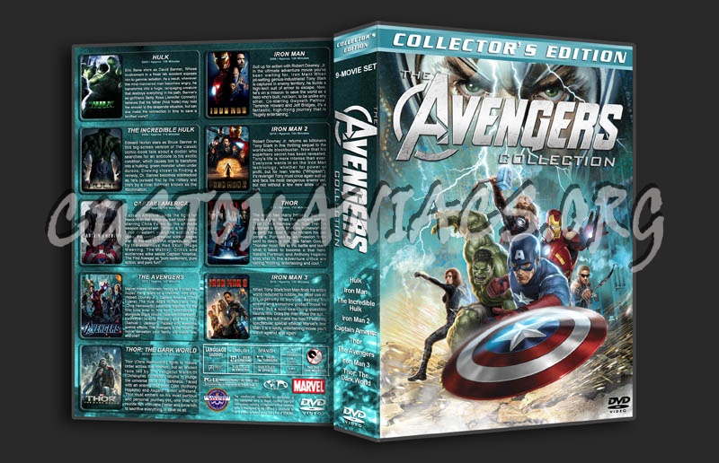 The Avengers Collection dvd cover