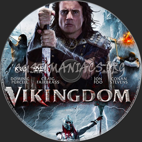Vikingdom dvd label