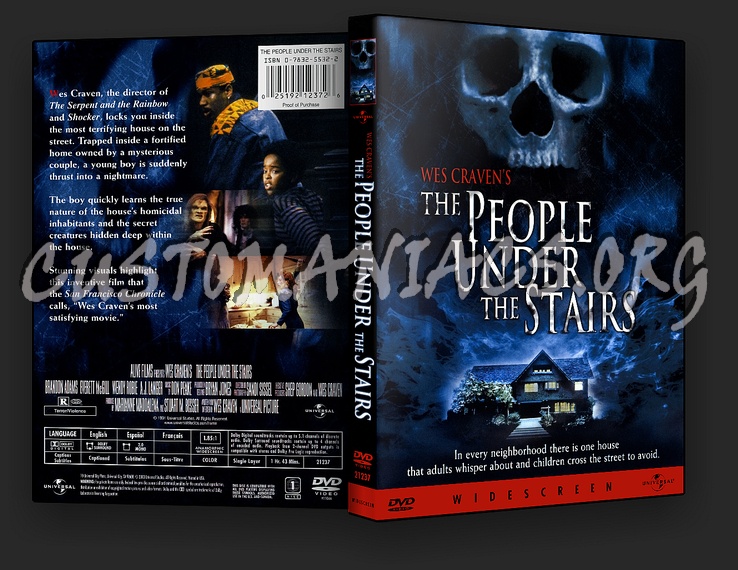 The People Under the Stairs dvd cover