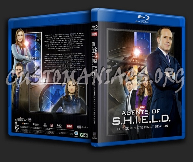 Agents Of S.H.I.E.L.D (Shield) - Season 1 blu-ray cover