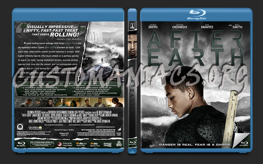 After Earth blu-ray cover