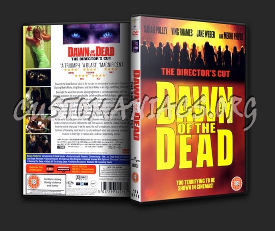 Dawn of the Dead (2004) dvd cover