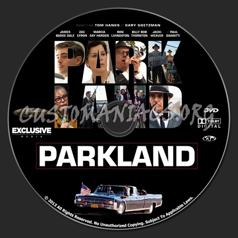 Parkland dvd label