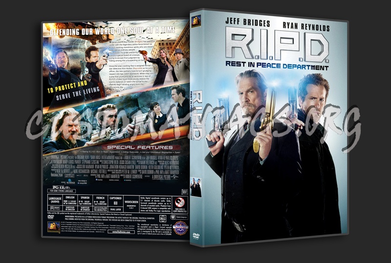 R.I.P.D. Rest In Peace Department dvd cover