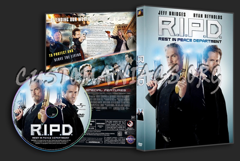 R.I.P.D. Rest In Peace Department dvd cover