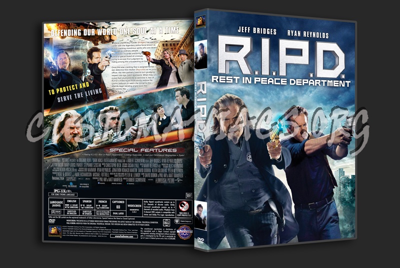 R.I.P.D. Rest In Peace Department dvd cover