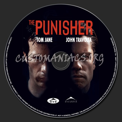 Punisher, The dvd label