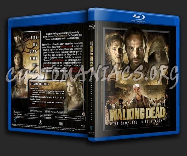 The Walking Dead - Season 3 blu-ray cover