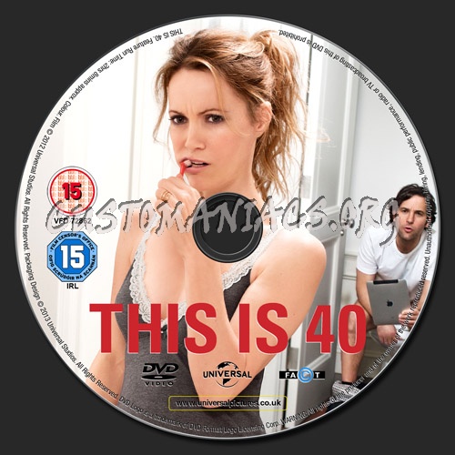 This is 40 dvd label