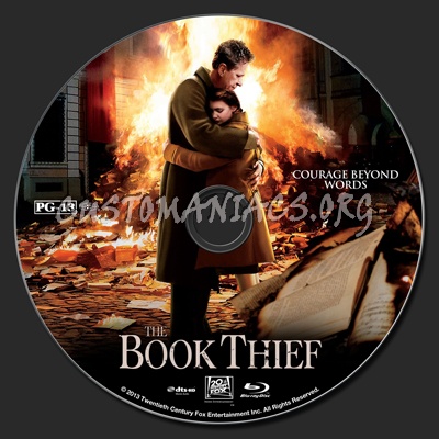 The Book Thief blu-ray label