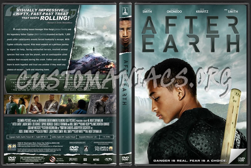 After Earth dvd cover