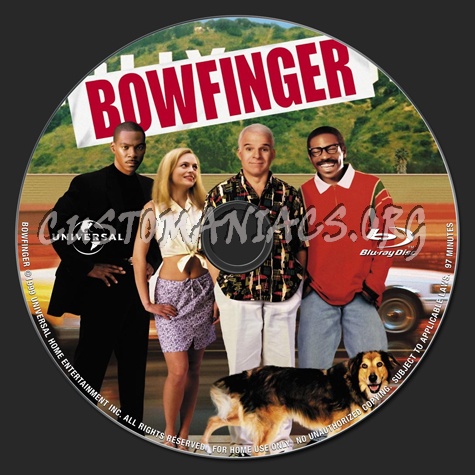 Bowfinger blu-ray label