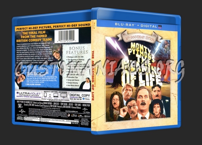 Monty Python - The Meaning of Life blu-ray cover
